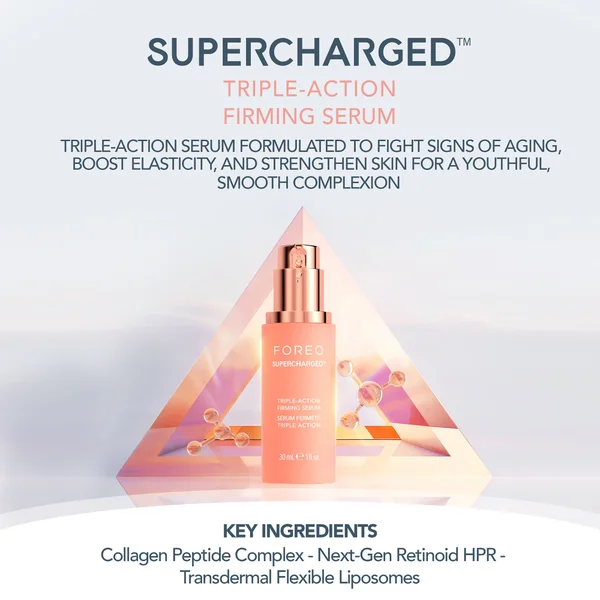 FOREO SUPERCHARGED Triple-Action Firming Serum 30ml