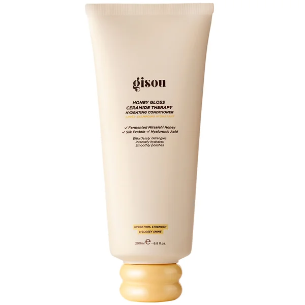 Gisou Honey Gloss Ceramide Cleanse Shampoo + Conditioner + Mini Mask