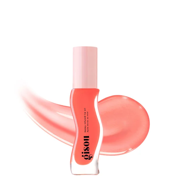 Gisou Honey Infused Lip Oil 8ml - Bee-llini Peach