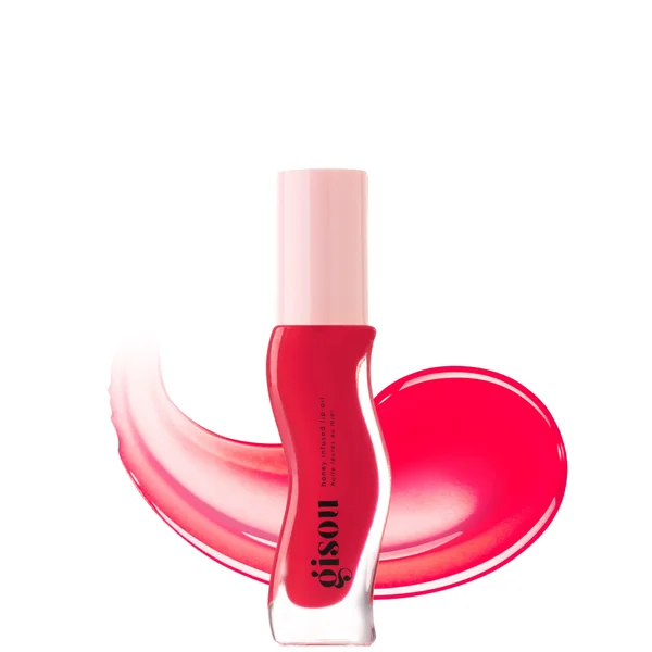 GisouHoney Infused Lip Oil - Strawberry Sorbet 8ml
