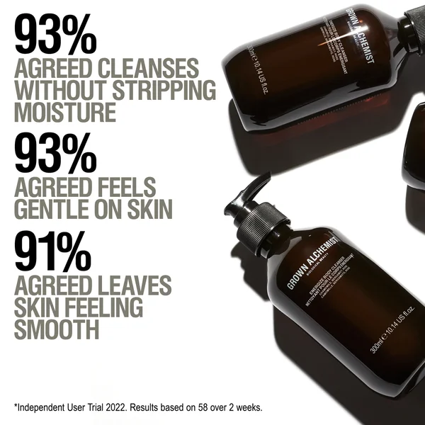 Grown Alchemist Energize Body Cleanser Chamomile Bergamot + Rose 500ml