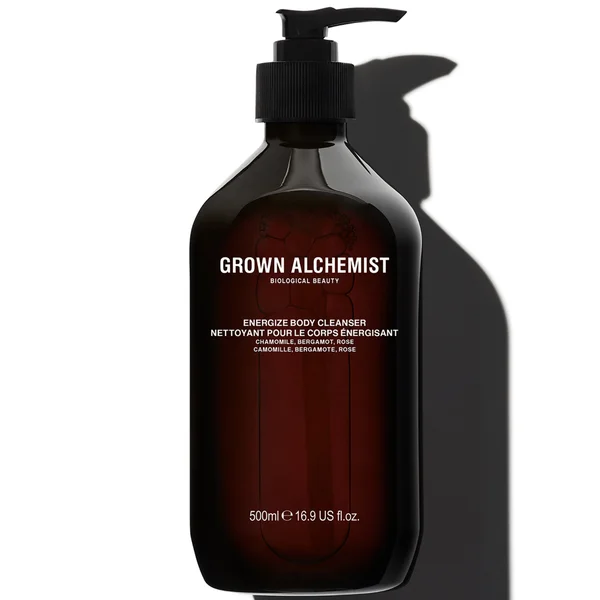 Grown Alchemist Energize Body Cleanser Chamomile Bergamot + Rose 500ml