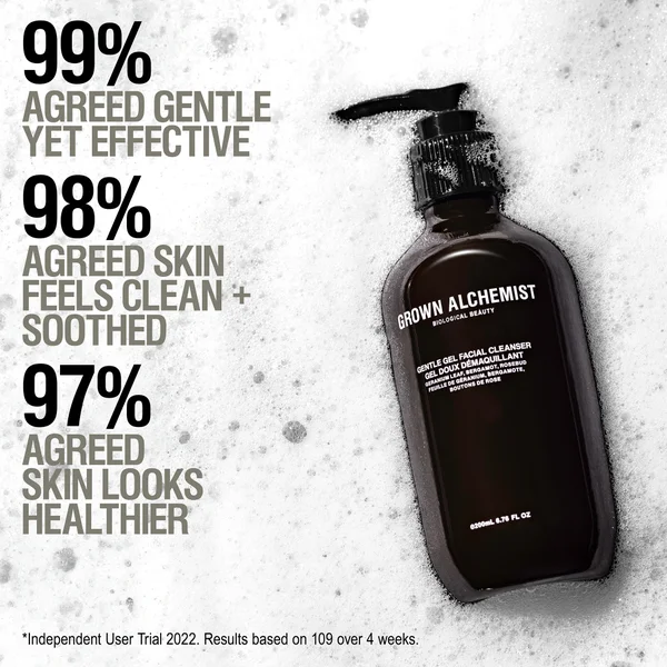 Grown Alchemist Gentle Gel Facial Cleanser Chamomile Bergamot + Willowbark 200ml