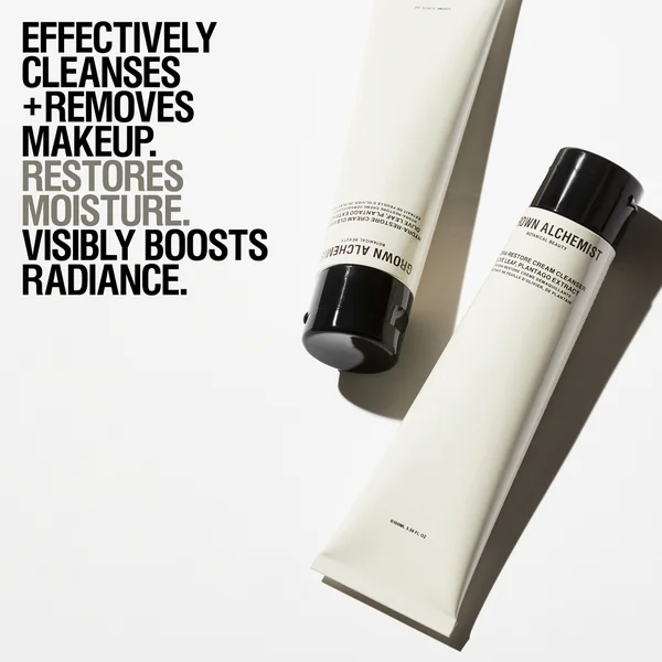 Grown Alchemist Hydra-Restore Cream Cleanser Olive Leaf + Oat Extract 100ml