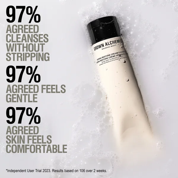Grown Alchemist Hydra-Restore Cream Cleanser Olive Leaf + Oat Extract 100ml