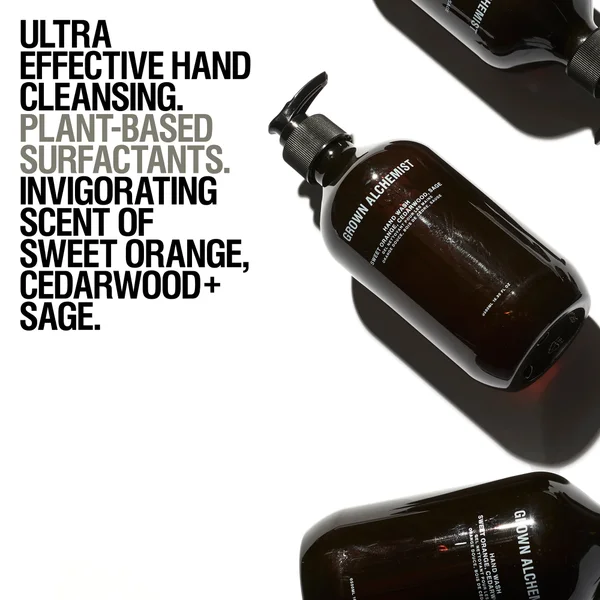 Grown Alchemist Invigorate Hand Wash Sweet Orange Cedarwood + Sage 500ml