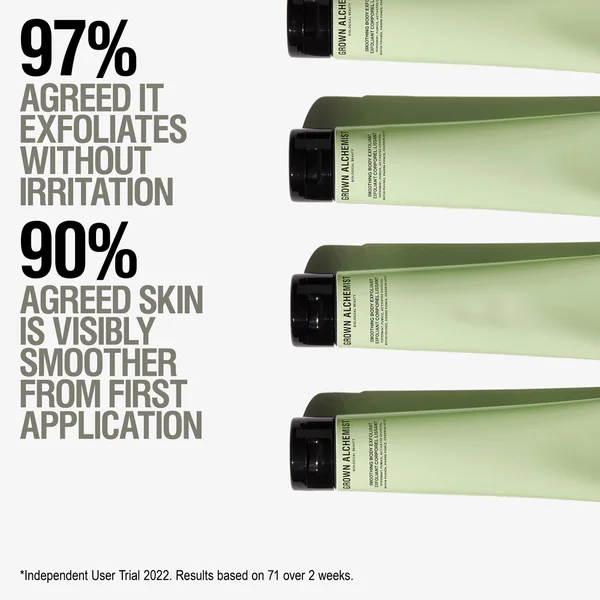 Grown Alchemist Smoothing Body Exfoliant Bamboo Charcoal Pumice + Peppermint 170ml