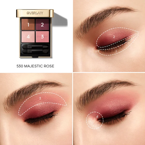 GUERLAIN Ombres G Eyeshadow Quad (Various Options)