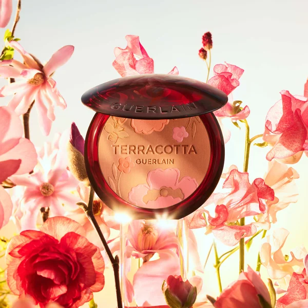 GUERLAIN Terracotta- Flower Blossom - The Sun-kissed Natural Healthy Glow Powder - Limited Edition 10g