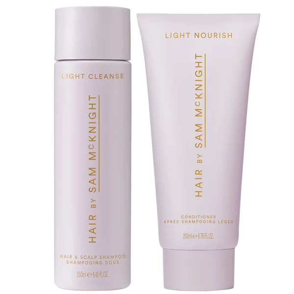 Hair By Sam McKnight Light Cleanse And Light Nourish Bundle