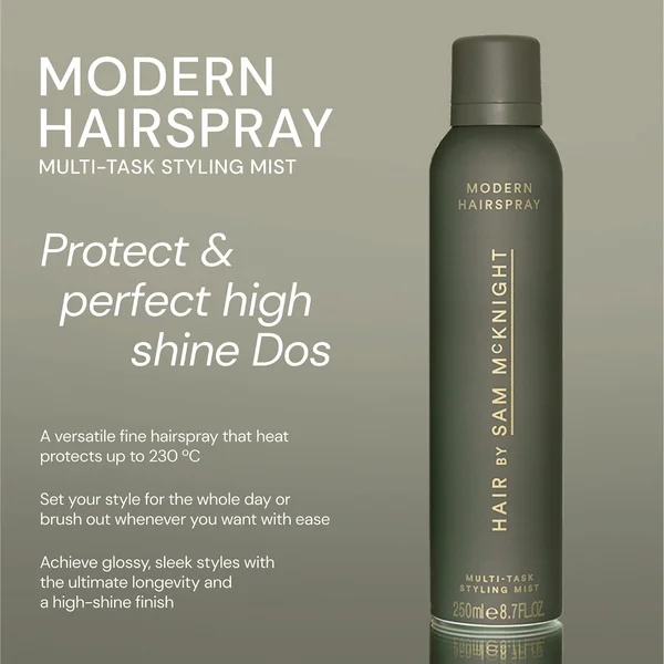 Hair By Sam McKnight Modern Hairspray Multi-Tasking Styling Mist Mini 50ml
