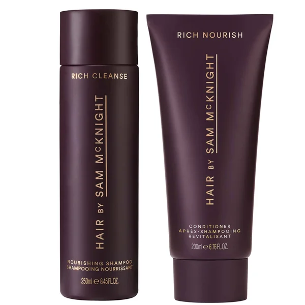 Hair by Sam McKnight Rich Cleanse and Rich Nourish Bundle