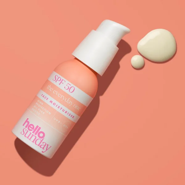 Hello Sunday The Everyday One Face Moisturiser With Hyaluronic Acid SPF50 50ml