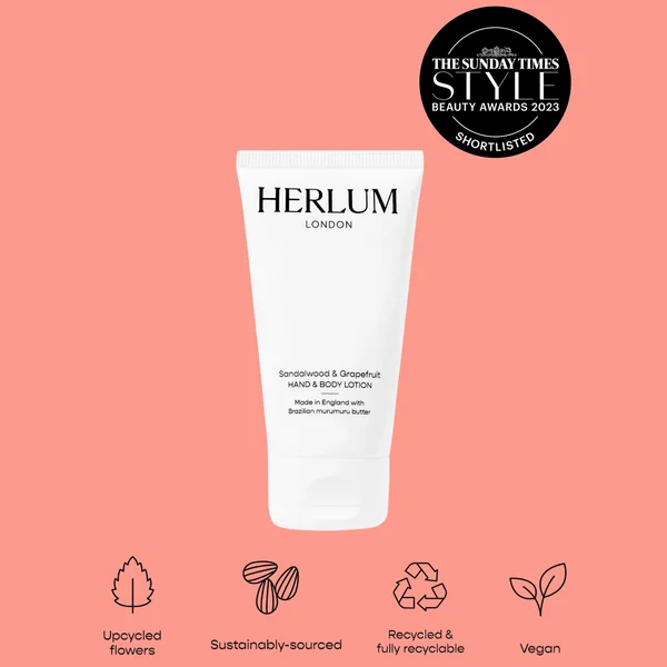 Herlum Hand And Body Lotion Sandalwood And Grapefruit 50ml