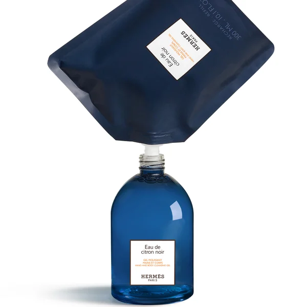Hermès Eau De Citron Noir Hand And Body Cleansing Gel Bottle 300ml