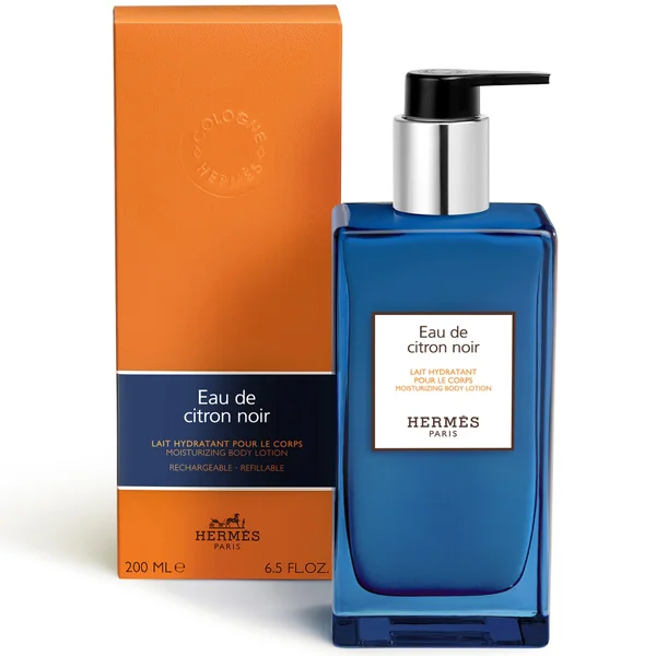 Hermès Eau De Citron Noir Moisturizing Body Lotion Bottle 200ml
