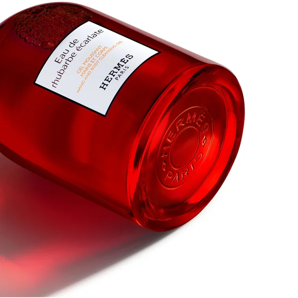 Hermès Eau De Rhubarbe Écarlate Hand And Body Cleans Gel Bottle 300ml