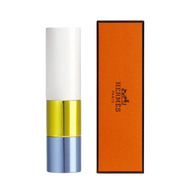 Hermès Rouge Hermès Natural Shiny Lipstick 28 Orange Flash