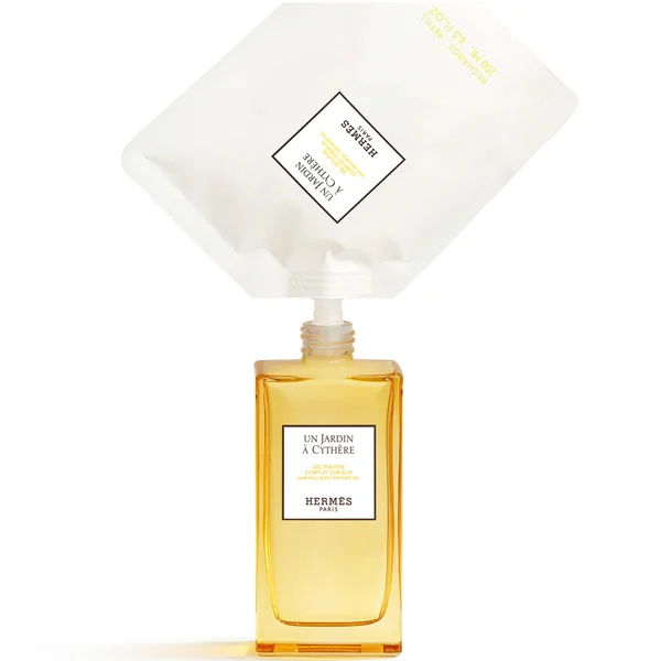 Hermès Un Jardin À Cythère Hair And Body Shower Gel Bottle 200ml