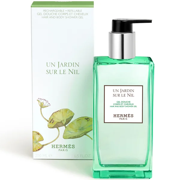 Hermès Un Jardin Sur Le Nil Hair And Body Shower Gel Bott 200ml