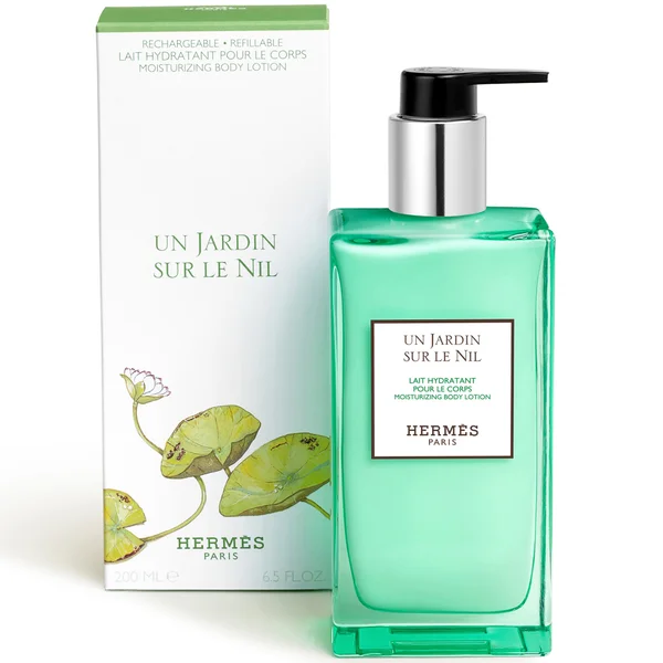 Hermès Un Jardin Sur Le Nil Moisturizing Body Lotion Bottle 200ml