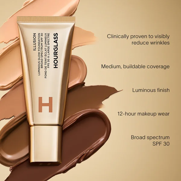 Hourglass Illusion Luminous Glow Foundation SPF 30 35ml (Various Shades)