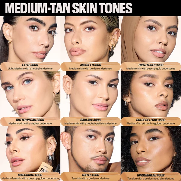 Huda Beauty Easy Blur Foundation 30ml (Various Shades)