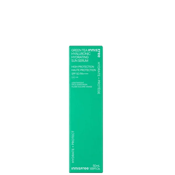 INNISFREE Green Tea Hyaluronic Hydrating Sun Serum SPF 50 50ml