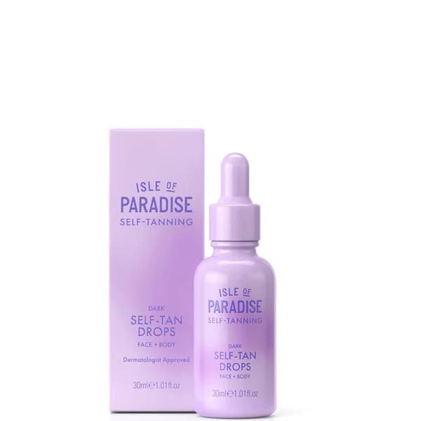 Isle Of Paradise Self Tanning Drops 2.0 Dark 30ml