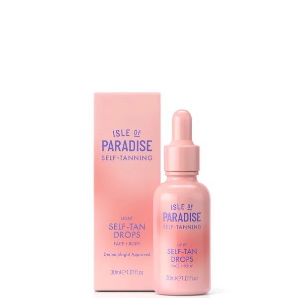 Isle Of Paradise Self Tanning Drops 2.0 Light 30ml