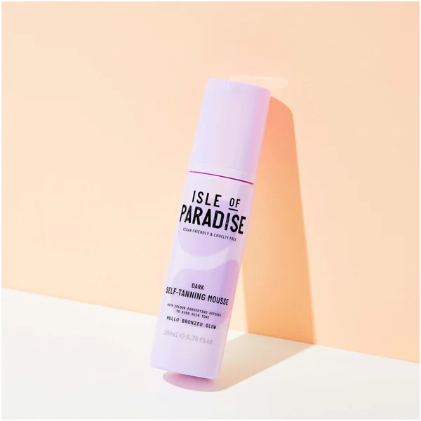 Isle Of Paradise Self-Tanning Mousse - Dark 200ml