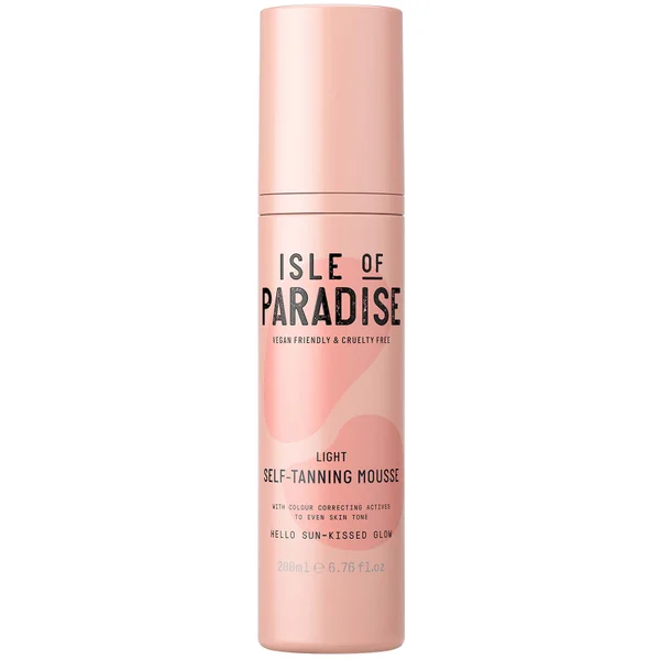 Isle Of Paradise Self-Tanning Mousse - Light 200ml