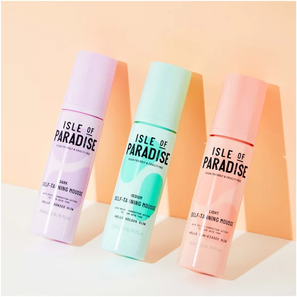 Isle Of Paradise Self-Tanning Mousse - Light 200ml