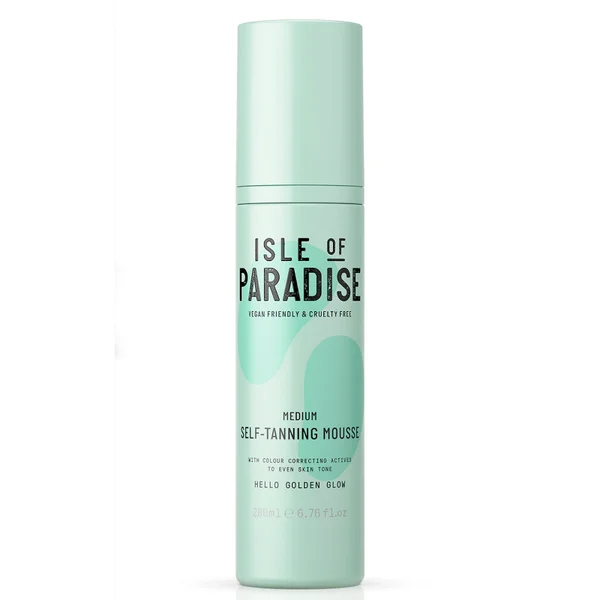 Isle of Paradise Self-Tanning Mousse - Medium 200ml