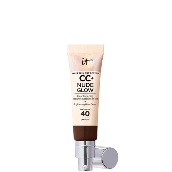 IT Cosmetics CC+ Nude Glow And #7 Foundation Brush 32ml (Various Shades)