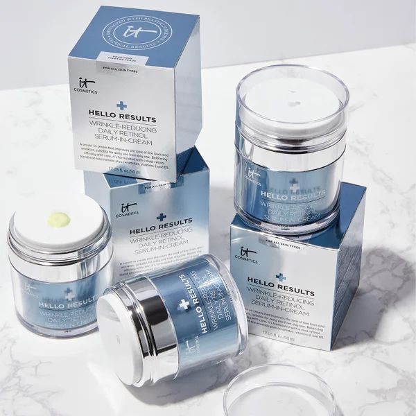 IT Cosmetics Hello Results Wrinkle-Reducing Daily Retinol Cream 50ml