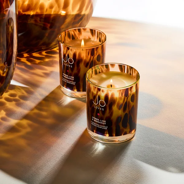 Jo Loves Amber Lime & Bergamot A Home Candle 185g