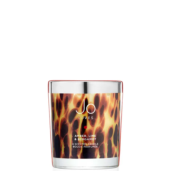 Jo Loves Amber Lime & Bergamot A Home Candle 185g