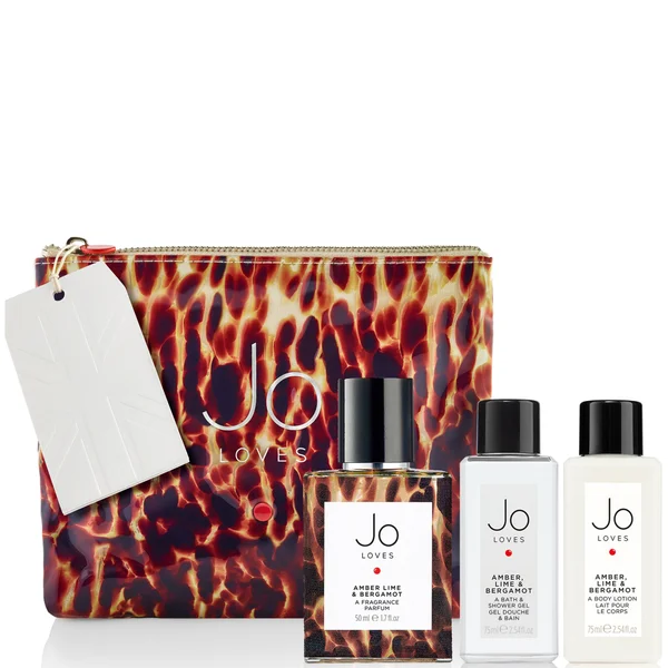 Jo Loves Amber Lime & Bergamot A Luxury Travel Collection
