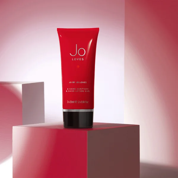Jo Loves Jo Hand Cream And Sanitiser Duo 2x 25ml
