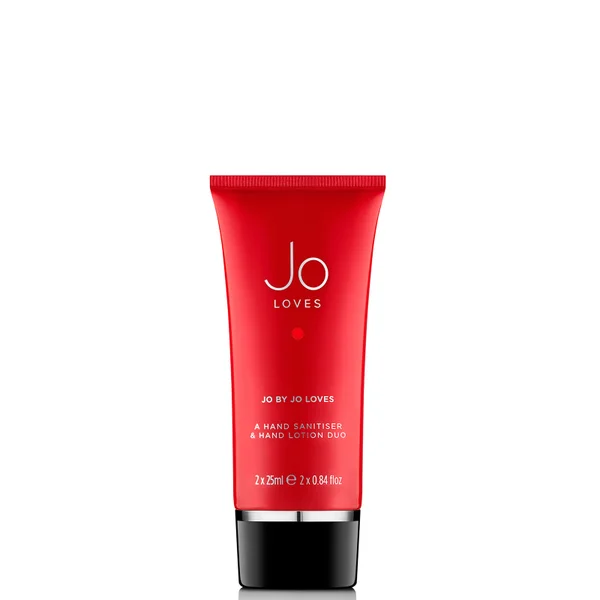 Jo Loves Jo Hand Cream and Sanitiser Duo 2x 25ml