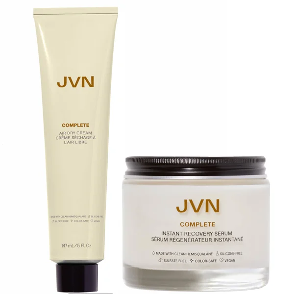 JVN Instant Recovery Serum and Air Dry Cream Bundle