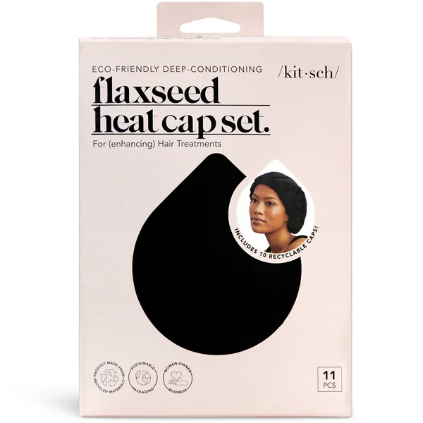 Kitsch Eco-Friendly Deep-Conditioning Flaxseed Heat Cap