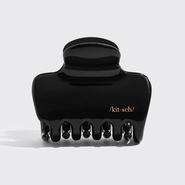 Kitsch Recycled Plastic Medium Puffy Claw Clips 2pc Set