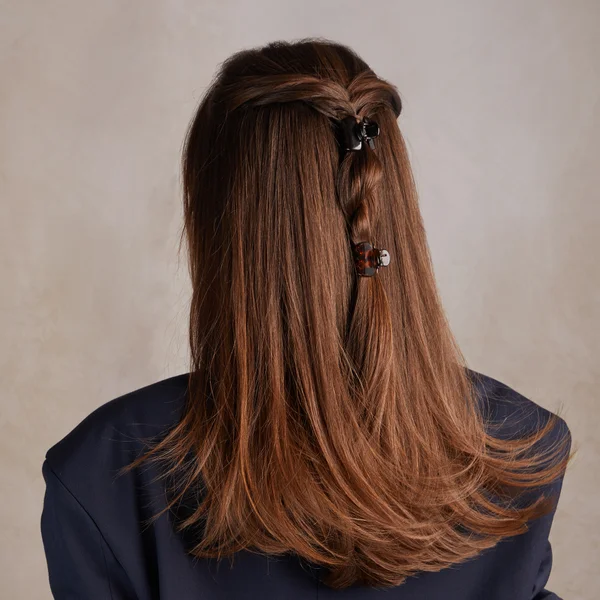 Kitsch Recycled Plastic Mini Puffy Claw Clips 6pc Set