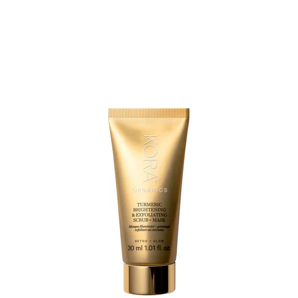 Kora Organics Turmeric Brightening & Exfoliating Scrub + Mask 30ml
