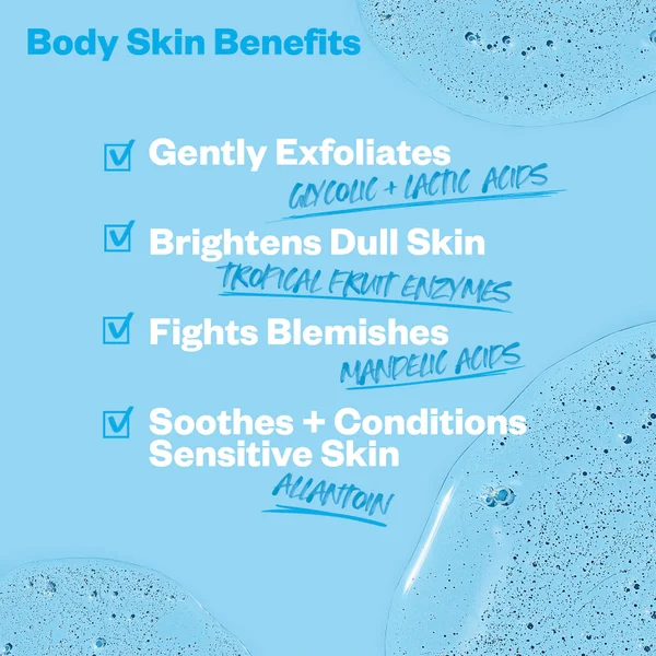 Kosas Good Body Skin AHA + Enzyme Exfoliating Body Wash 270ml