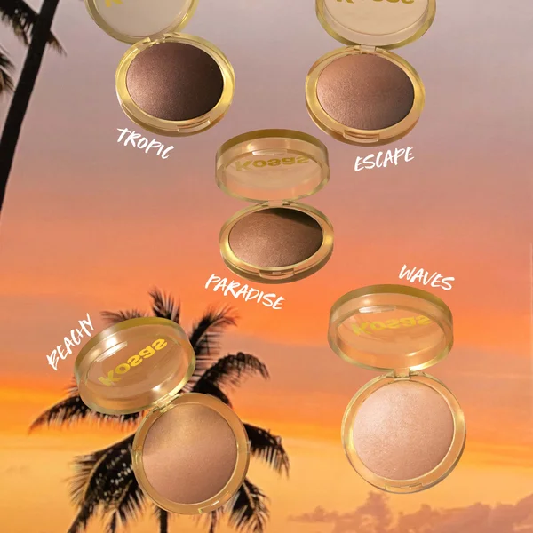 Kosas The Sun Show Glowy Warmth Talc-Free Baked Bronzer 6g (Various Shades)