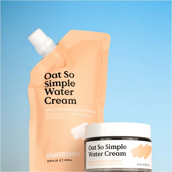 Krave Beauty Oat So Simple Water Cream Refill Pouch 200ml