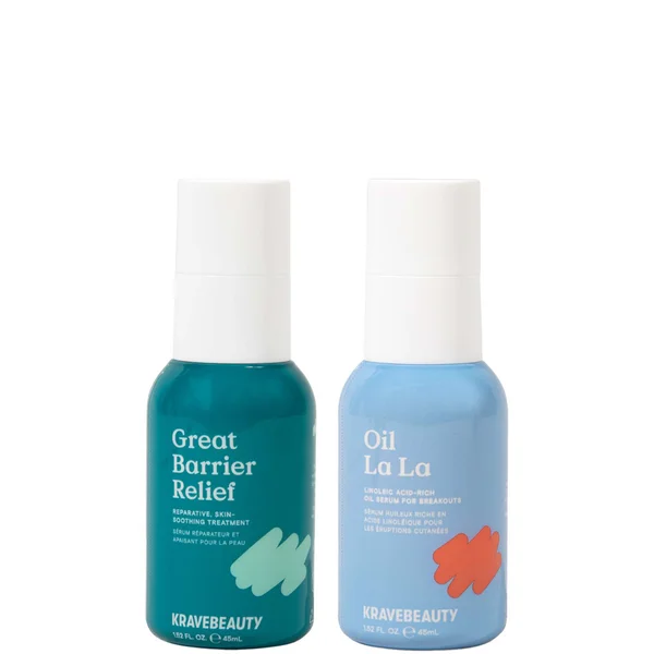 KraveBeauty Great Barrier Relief and Oil La La Bundle